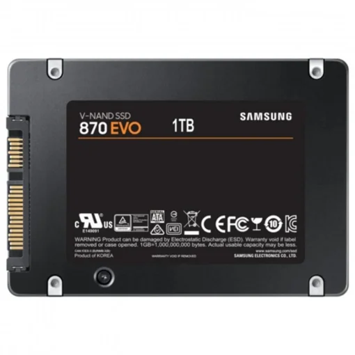Накопитель SSD 1TB Samsung 870 EVO 2.5" SATAIII MLC (MZ-77E1T0B/EU)
