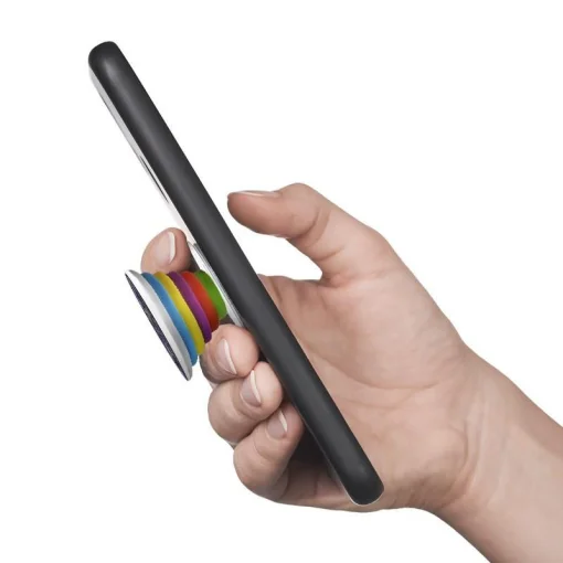 Держатель для смартфона LUXE CUBE Black 3D Green (9998866457452)