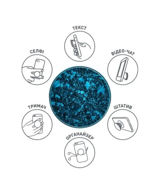 Держатель Luxe Cube POP 019 Зеленый (9998866456950)