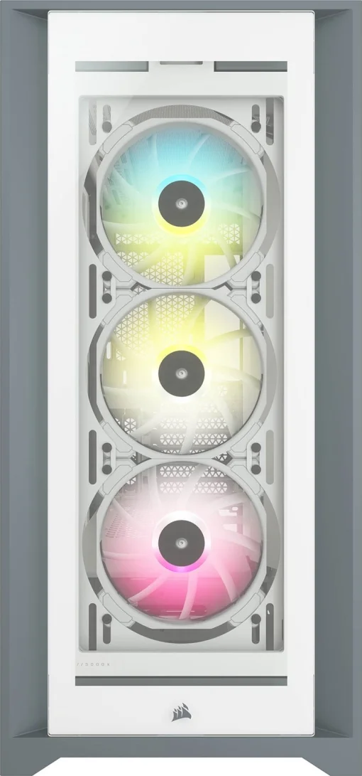 Корпус Corsair iCUE 5000X RGB Tempered Glass White (CC-9011213-WW) без БЖ