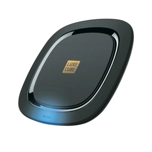 Беспроводное зарядное устройство для Luxe Cube 10W Black (7775557577239)