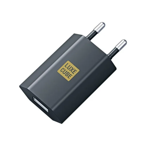 Зарядное устройство для Luxe Cube 1USB 1A Black (7775557575174)
