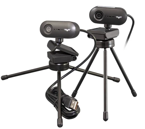 Веб-камера Frime FWC-007A FHD Black с триподом