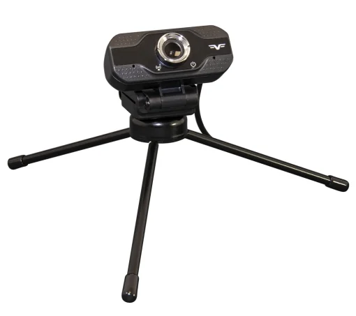 Веб-камера Frime FWC-006 FHD Black с триподом