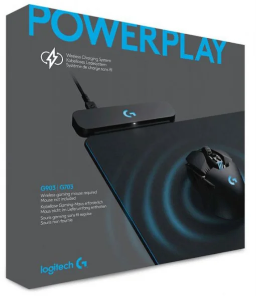 Система бездротової зарядки Logitech PowerPlay Black (943-000110)
