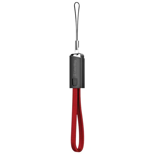 Кабель ColorWay USB-USB Type-C, 2.4А, 0.22м, Red (CW-CBUC023-RD)