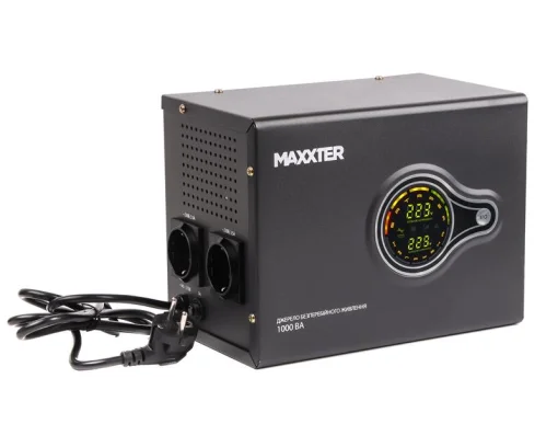 Источник безребийного питания Maxxter MX-HI-PSW1000-01 1000VA