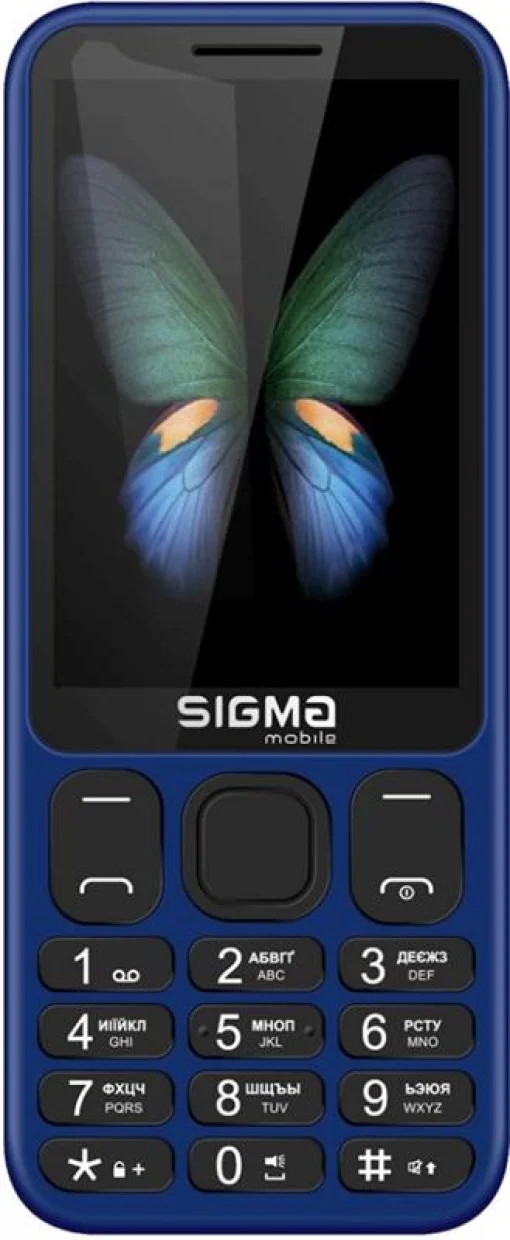 Мобiльний телефон Sigma mobile X-Style 351 Lider Dual Sim Blue_
