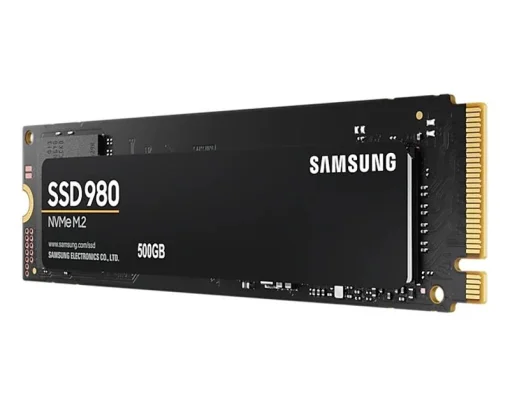 Накопитель SSD 500GB Samsung 980 M.2 PCIe 3.0 x4 NVMe V-NAND MLC (MZ-V8V500BW)