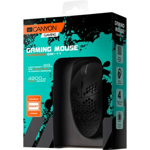 Мышь Canyon Puncher GM-11 Gaming Black (CND-SGM11B) USB