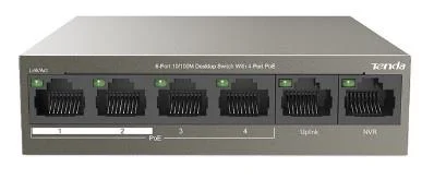 Комутатор TENDA TEF1106P-4-63W
