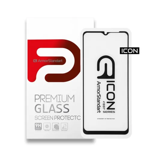 Защитное стекло Armorstandart Icon для Samsung Galaxy A32 SM-A325 Black (ARM57970)