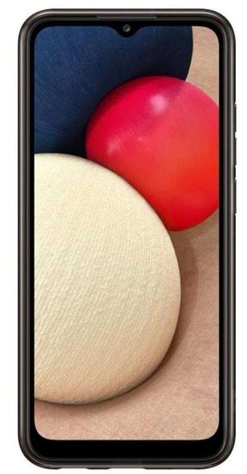 Чехол-накладка Samsung Soft Clear Cover Samsung Galaxy A02s SM-A025 Black (EF-QA025TBEGRU)
