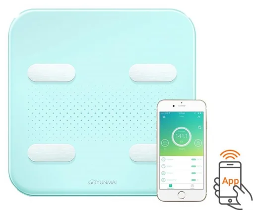 Весы напольные Yunmai S Smart Scale Blue (M1805CH-BLU)