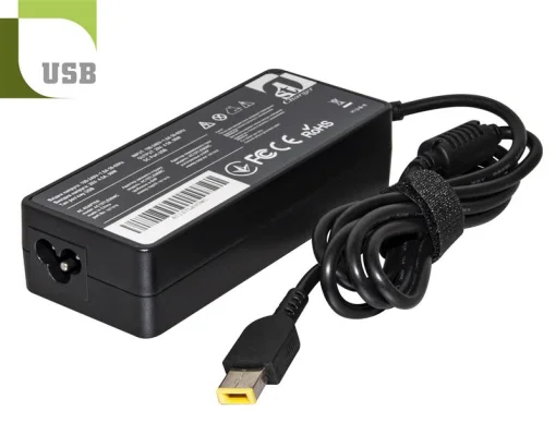 Блок питания 1STCHARGER для ноутбуков Lenovo 20V 4.5A Slim Tip 90W (AC1STLE90WC