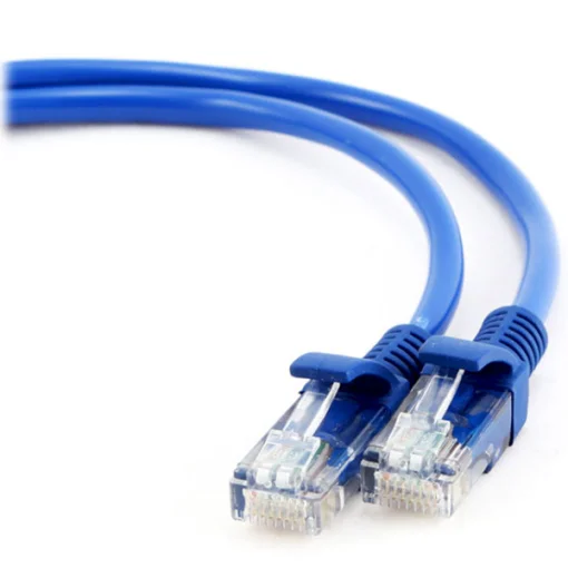 Патч-корд ATCOM U/UTP Cat.5e 15м Blue (9168)