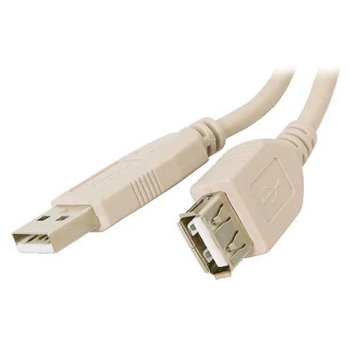 Кабель-удлинитель ATCOM USB2.0 AM/AF White 5м (4717)