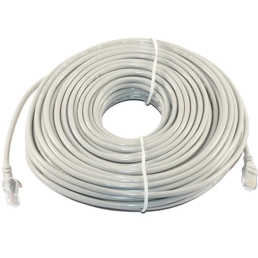 Патч-корд ATCOM U/UTP Cat.5e 30м Gray (4964)