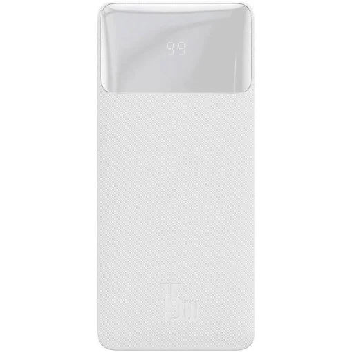 Повербанк BASEUS Bipow 15W PD+QC 20000mAh White (PPDML-J02)