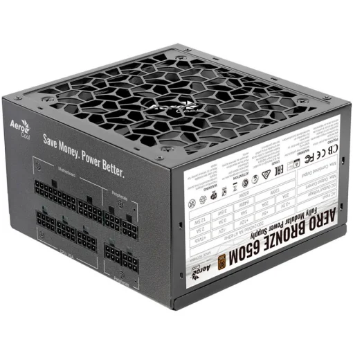 Блок живлення 650W AEROCOOL Aero Bronze 650M (ACPB-AR65AEC.1M)