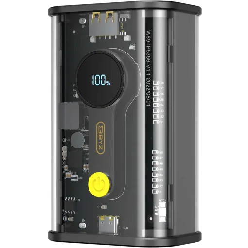Повербанк BYZ W89 22.5W PD+QC 10000mAh Black