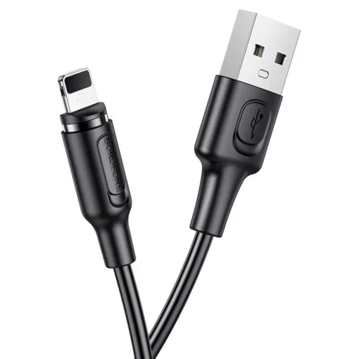 Кабель BOROFONE BX41 Amiable USB-A/Lightning (M/М) Black 1м (BX41LB)