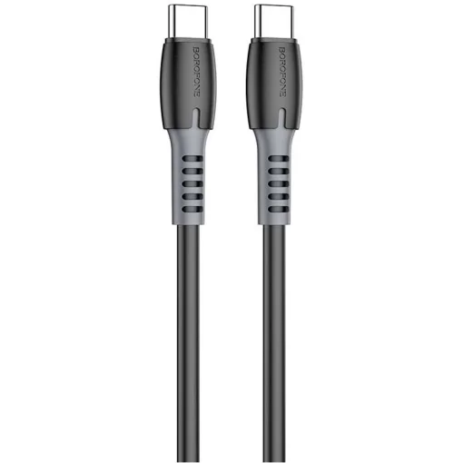Кабель BOROFONE BX62 Bonus USB-C/USB-C 100W Black 1м (BX62CCB)