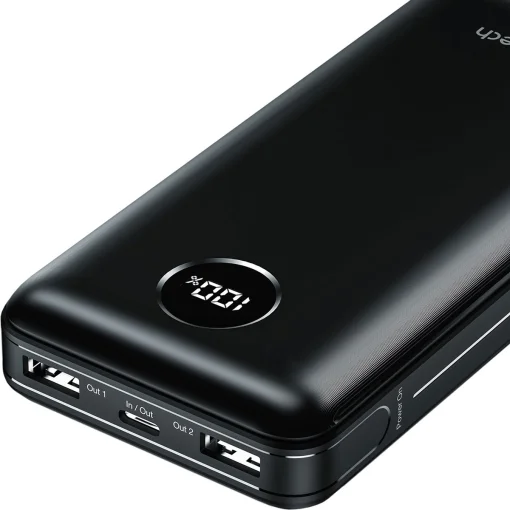 Повербанк CHOETECH B653 PD45W PD+QC 20000mAh Black