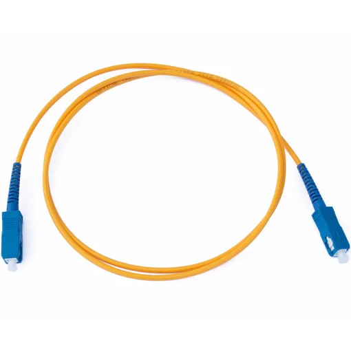 Оптический патч-корд COR-X SC-SC, SM OS2 9/125, 3м, Yellow (OFPC-SC/UPC-SC/UPC-3)