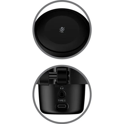 Микрофон для стриминга/подкастов HYPERX DuoCast Black