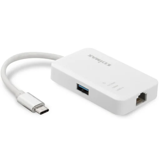 Мережевий адаптер з USB хабом EDIMAX EU-4308