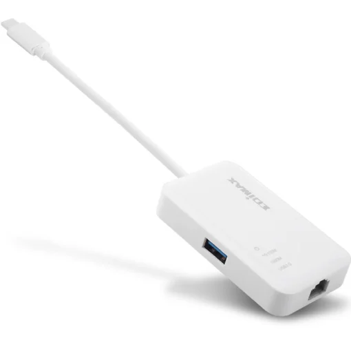 Мережевий адаптер з USB хабом EDIMAX EU-4308