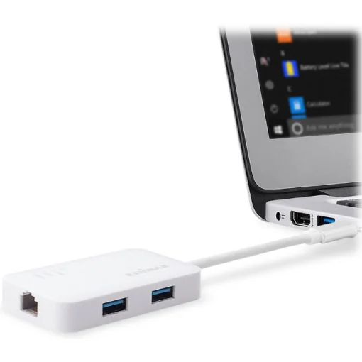 Мережевий адаптер з USB хабом EDIMAX EU-4308