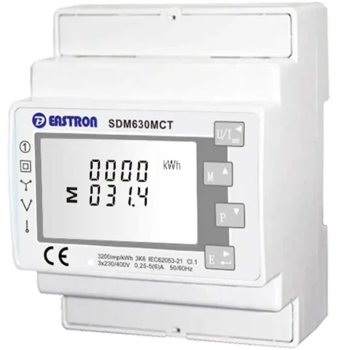 Лічильник електроенергії EASTRON SDM630MCT-ETL (ESCT-T24 150A/1A)