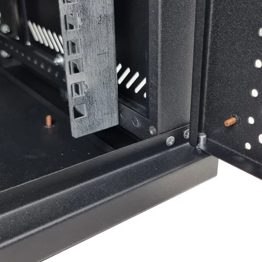 Настінна шафа 19" ESERVER ES-E635B (6U, 600x350мм, RAL9005)