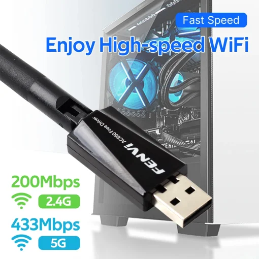 Wi-Fi адаптер FENVI F-AC650U