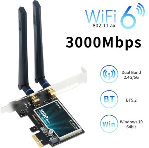 Wi-Fi адаптер FENVI FV-AX200 (Intel AX200)