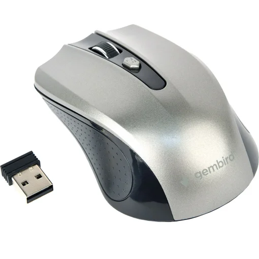 Миша GEMBIRD MUSW-4B-04 Black/Gray