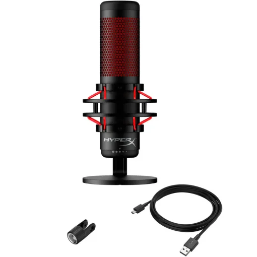 Микрофон для стриминга/подкастов HYPERX QuadCast (4P5P6AA)