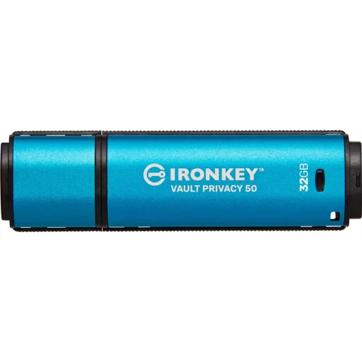 Флешка KINGSTON IronKey Vault Privacy 50 USB3.2 32GB Blue (IKVP50/32GB)