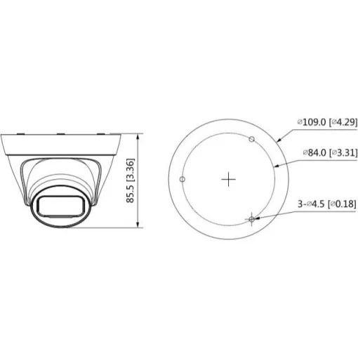 IP-камера DAHUA DH-IPC-HDW1230T1-S5 (2.8)
