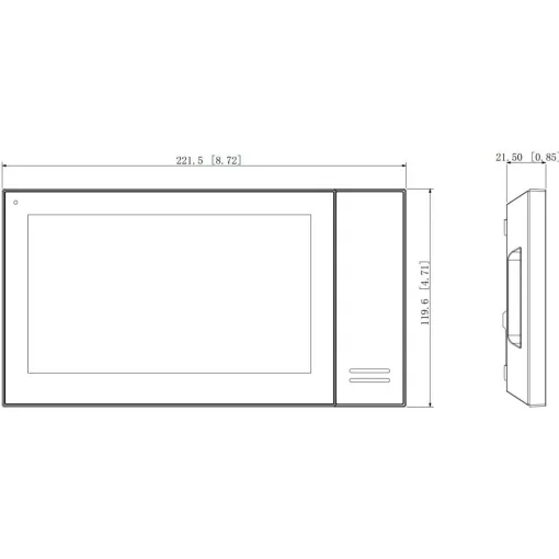 IP відеодомофон 7" DAHUA DHI-VTH2421FW-P