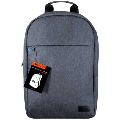Рюкзак для ноутбука 15.6" CANYON Super Slim Minimalistic Backpack BP-4 Gray (CNE-CBP5DB4)