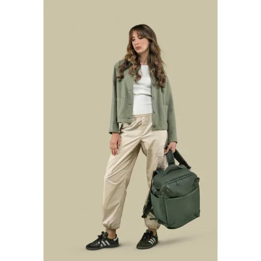 Рюкзак для ноутбука 15.6" TUCANO Tugo M Dry Cabin Luggage Green (BKTUGDR-M-V)