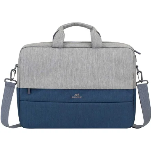 Сумка для ноутбука 15.6" RIVACASE Prater 7532 Grey/Dark Blue