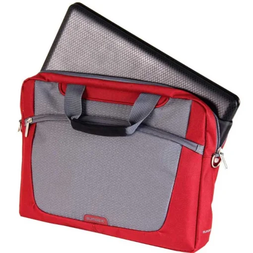 Сумка для ноутбука 16" SUMDEX PON-318RD Red/Grey