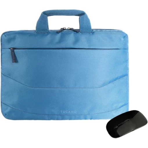 Сумка для ноутбука 15.6" TUCANO Idea Blue (BU-BIDEA-WM-Z) + бездротова миша