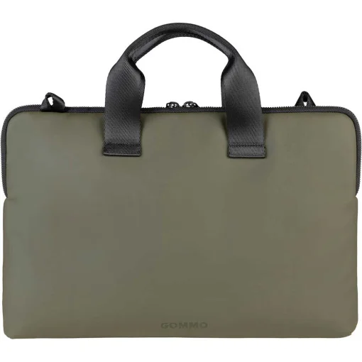 Сумка для ноутбука 16" TUCANO Gommo Super Slim Bag Military Green (BSGOM1516-VM)