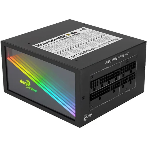 Блок живлення 850W AEROCOOL Mirage Gold 850 Fully Modular (ACPG-MF85FEC.11)