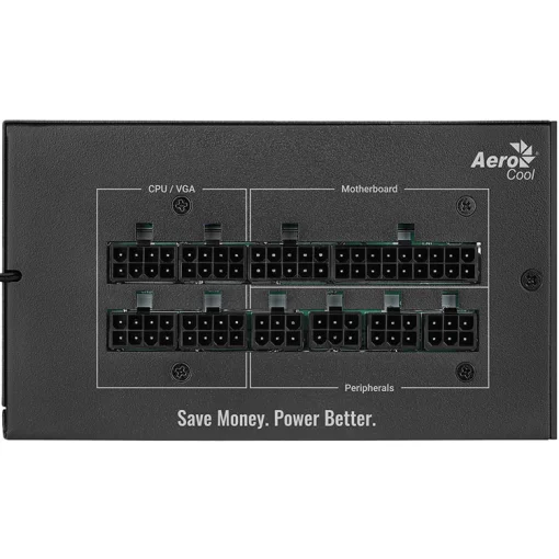 Блок живлення 850W AEROCOOL Mirage Gold 850 Fully Modular (ACPG-MF85FEC.11)